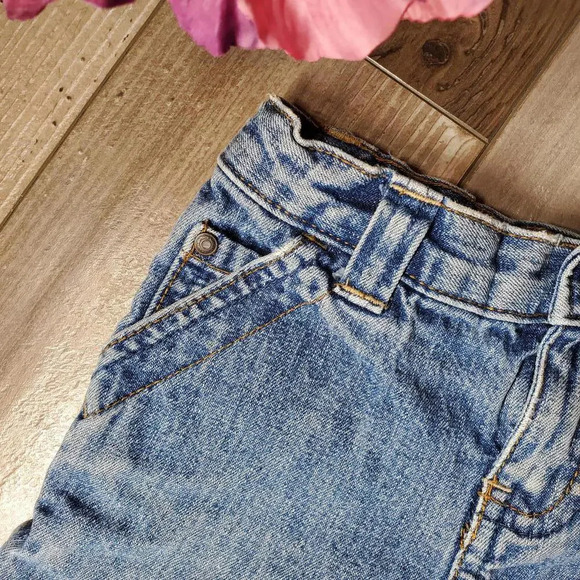 Genuine Kids by OshKosh Size 12m Baby Toddler Boy Jean Short Medium Wash Blue - Picture 7 of 13